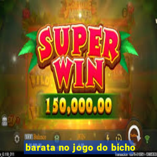 barata no jogo do bicho